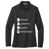 Women's Silk Touch Long Sleeve Polo Thumbnail